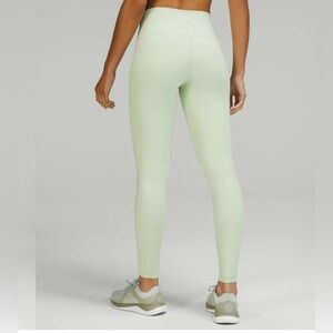 Lululemon Wunder Under High-Rise Tight 25" in Creamy Mint size 4